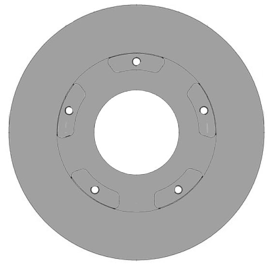 SOLID BRAKE DISC (EACH)