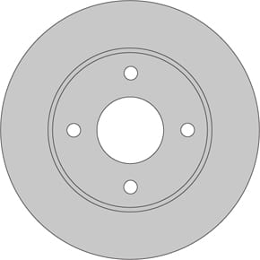 VENTED BRAKE DISC (EACH)