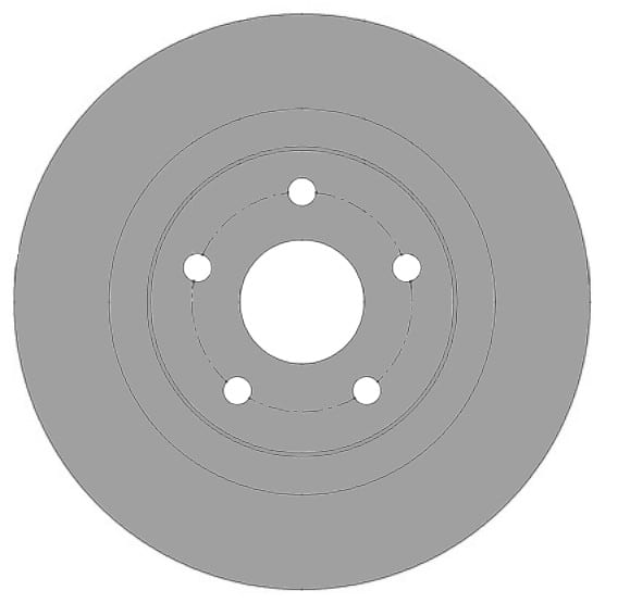 VENTED BRAKE DISC (EACH)