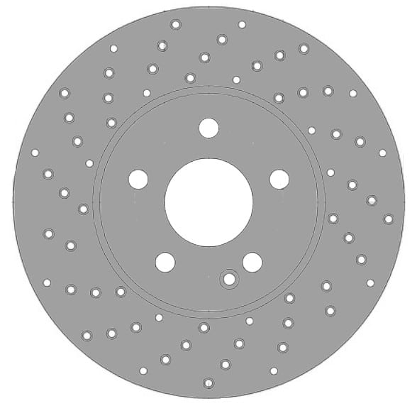 VENTED BRAKE DISC (EACH)