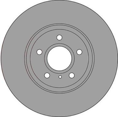 VENTED BRAKE DISC (EACH)