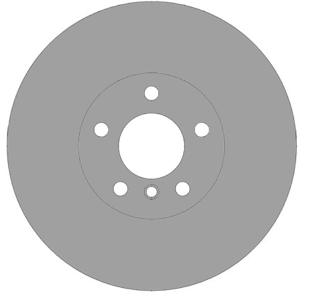 VENTED BRAKE DISC (EACH)