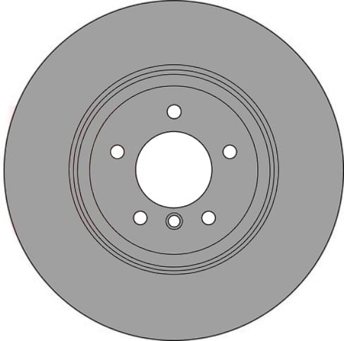 VENTED BRAKE DISC (EACH)