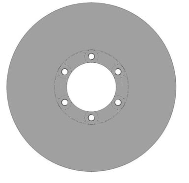 VENTED BRAKE DISC (EACH)