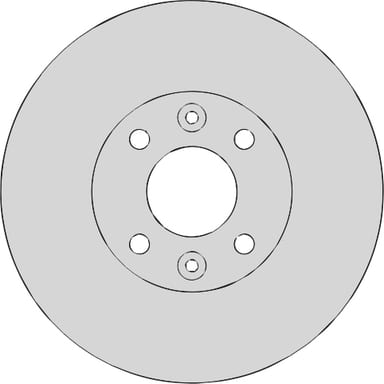 VENTED BRAKE DISC (EACH)