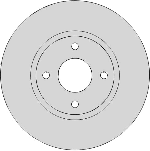 VENTED BRAKE DISC (EACH)