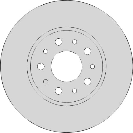 SOLID BRAKE DISC (EACH)