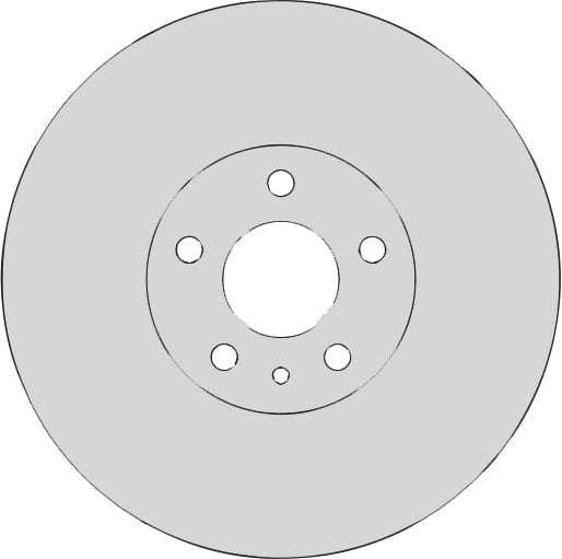 VENTED BRAKE DISC (EACH)