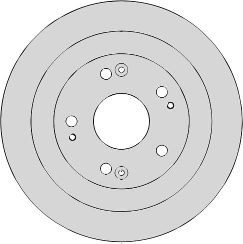 SOLID BRAKE DISC (EACH)