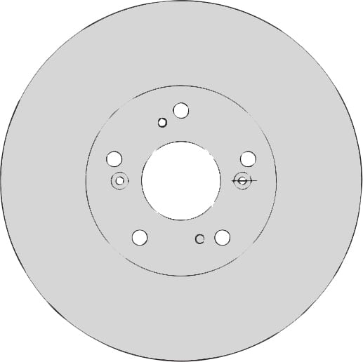 VENTED BRAKE DISC (EACH)