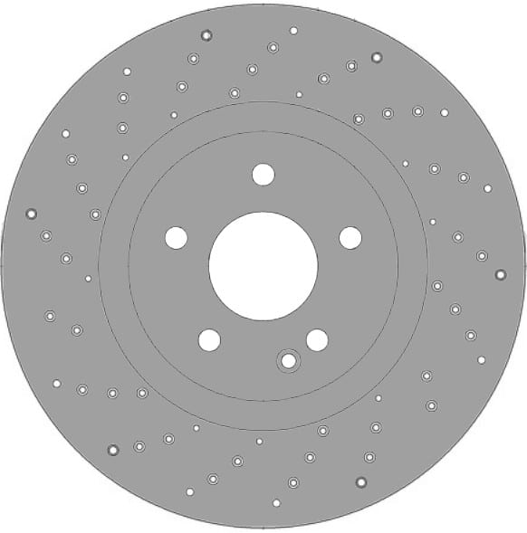 VENTED BRAKE DISC (EACH)