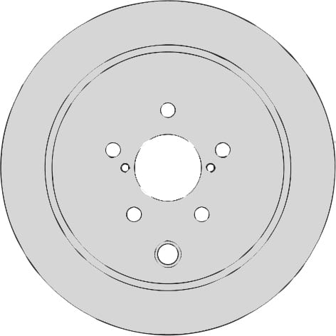 VENTED BRAKE DISC (EACH)