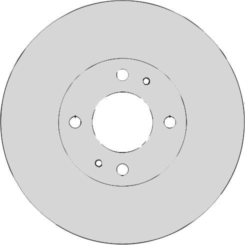 VENTED BRAKE DISC (EACH)