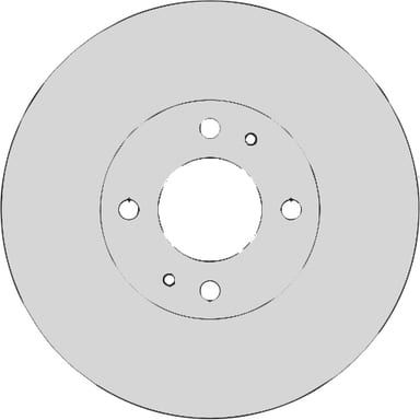 VENTED BRAKE DISC (EACH)