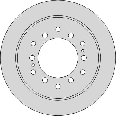 VENTED BRAKE DISC (EACH)