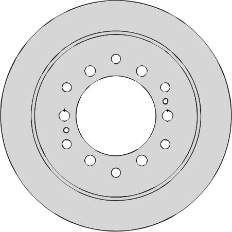VENTED BRAKE DISC (EACH)