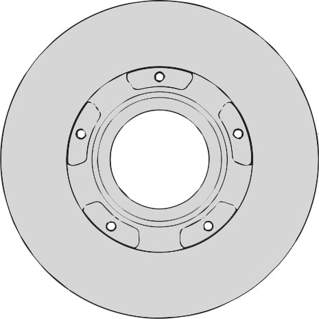 SOLID BRAKE DISC (EACH)