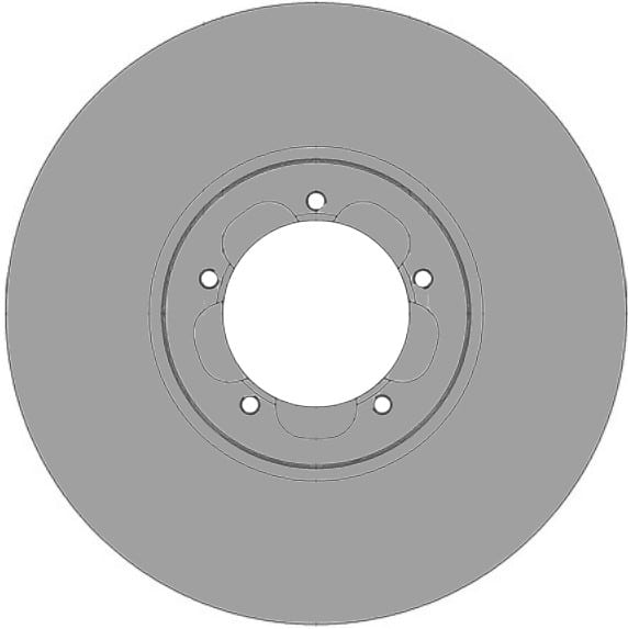VENTED BRAKE DISC (EACH)