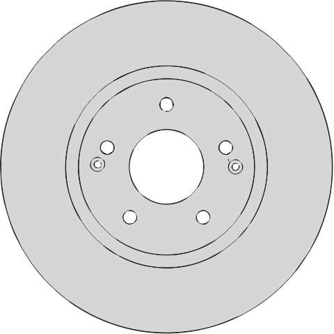 VENTED BRAKE DISC (EACH)