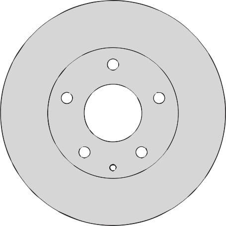 SOLID BRAKE DISC (EACH)