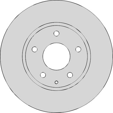 VENTED BRAKE DISC (EACH)