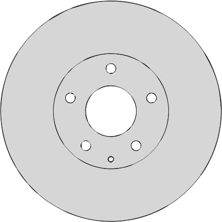 VENTED BRAKE DISC (EACH)
