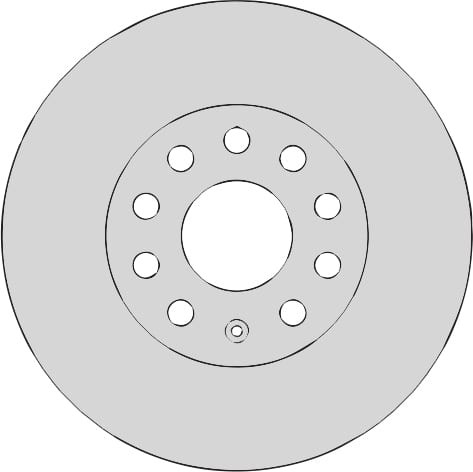 VENTED BRAKE DISC (EACH)