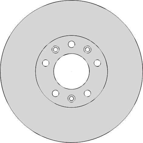 VENTED BRAKE DISC (EACH)