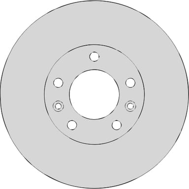 SOLID BRAKE DISC (EACH)
