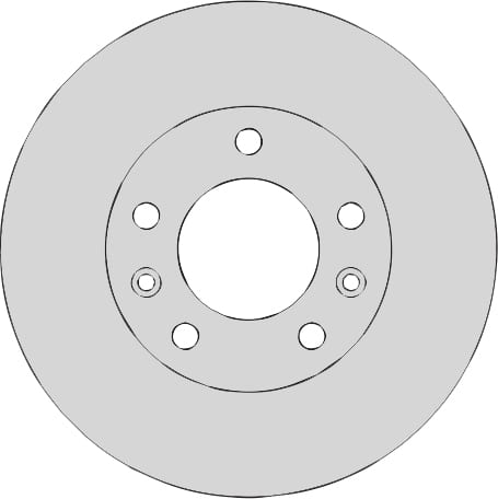 SOLID BRAKE DISC (EACH)