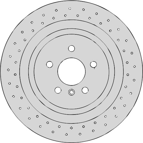 VENTED BRAKE DISC (EACH)