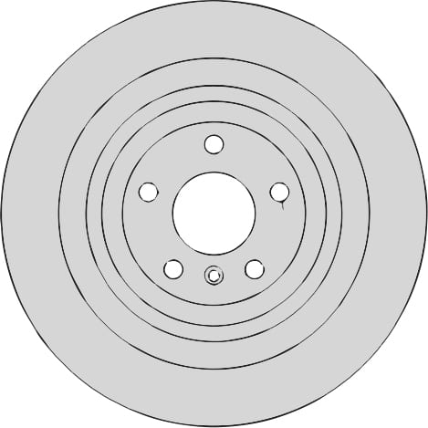 VENTED BRAKE DISC (EACH)