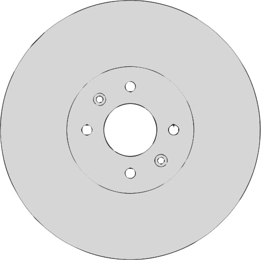 VENTED BRAKE DISC (EACH)