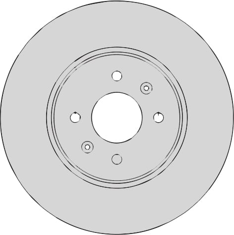 VENTED BRAKE DISC (EACH)