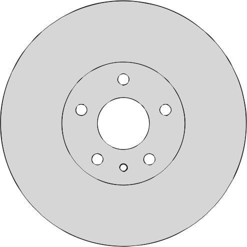 VENTED BRAKE DISC (EACH)