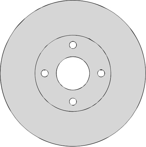 VENTED BRAKE DISC (EACH)