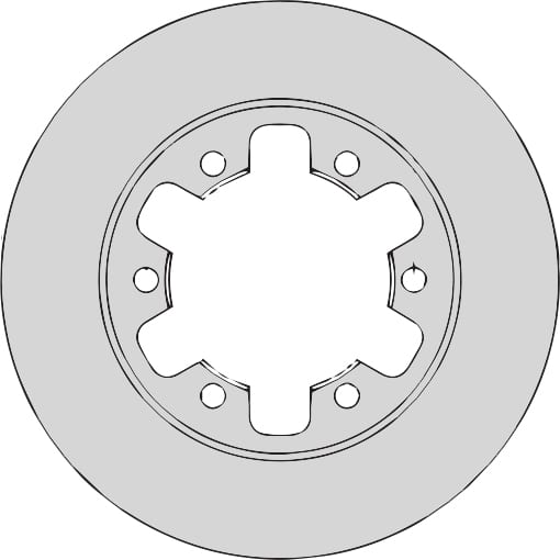 SOLID BRAKE DISC (EACH)