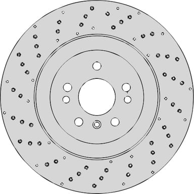 VENTED BRAKE DISC (EACH)