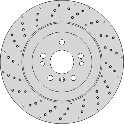 VENTED BRAKE DISC (EACH)