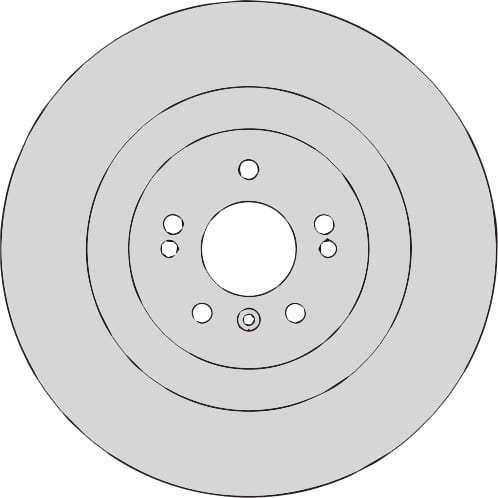 VENTED BRAKE DISC (EACH)