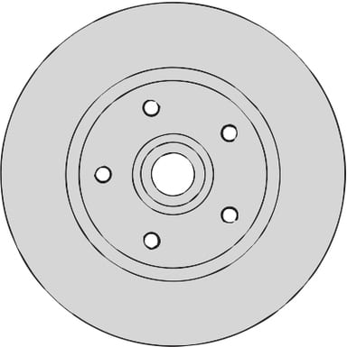 SOLID BRAKE DISC (EACH)
