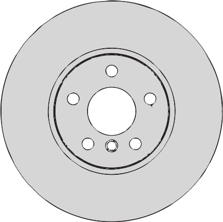 VENTED BRAKE DISC (EACH)
