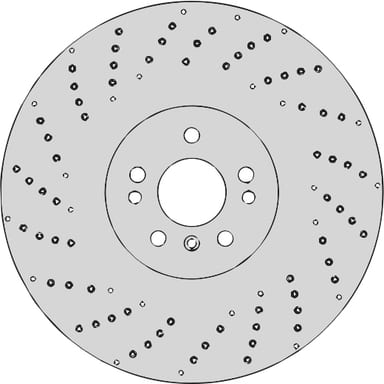 VENTED BRAKE DISC (EACH)