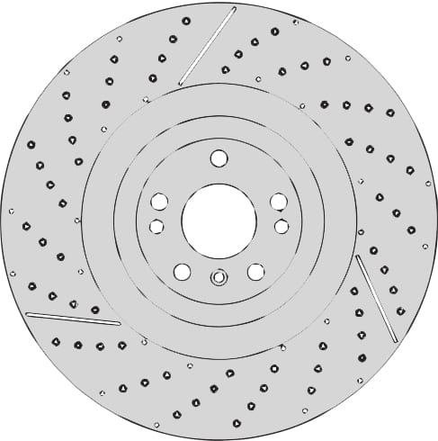 VENTED BRAKE DISC (EACH)