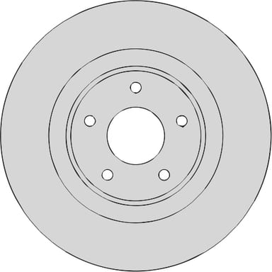 VENTED BRAKE DISC (EACH)
