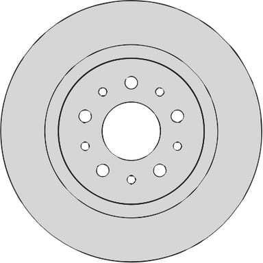SOLID BRAKE DISC (EACH)