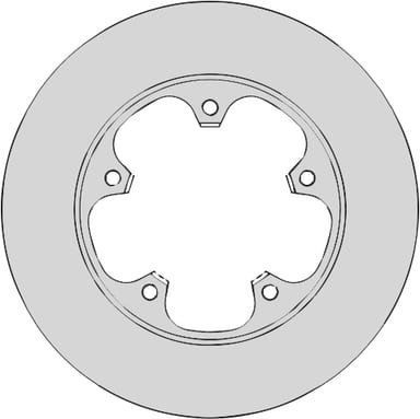 SOLID BRAKE DISC (EACH)