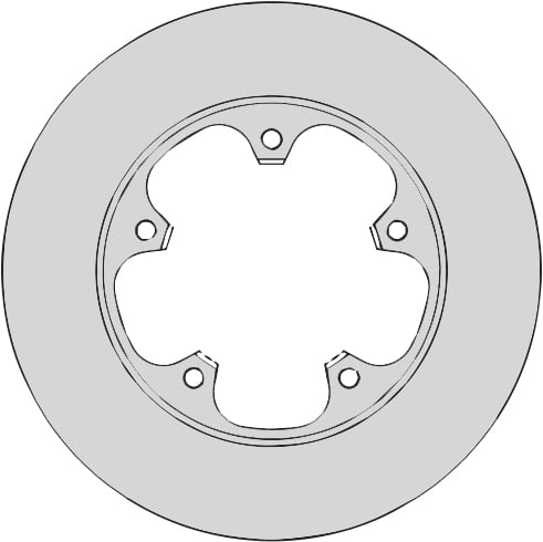SOLID BRAKE DISC (EACH)