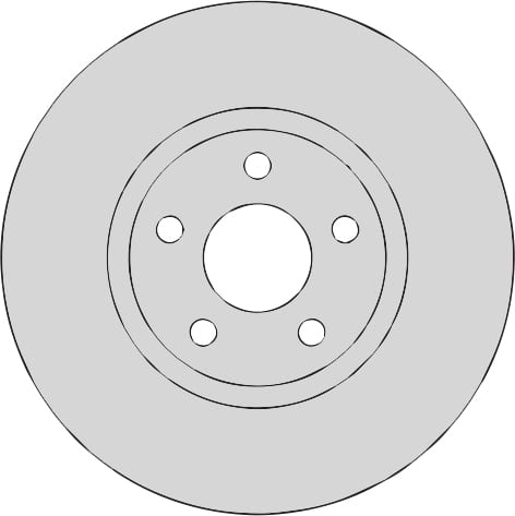 VENTED BRAKE DISC (EACH)
