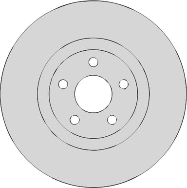 VENTED BRAKE DISC (EACH)